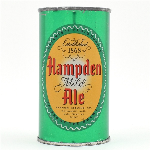 Hampden Ale Flat Top NON-IRTP 17A D CODE 79-34