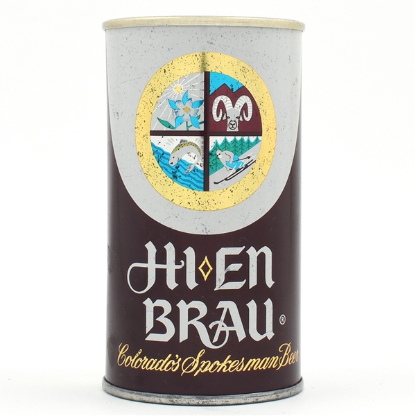 Hi-En Brau Beer ROLLED AS A ZIP TOP 76-12