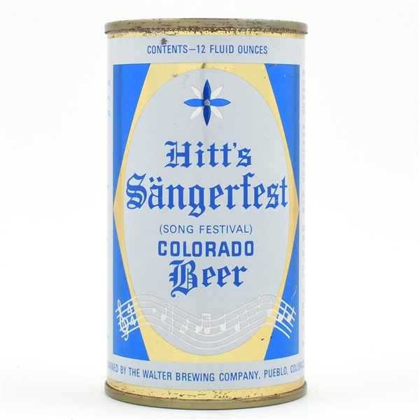 Hitts Sangerfest Beer Flat Top TOUGH 82-21