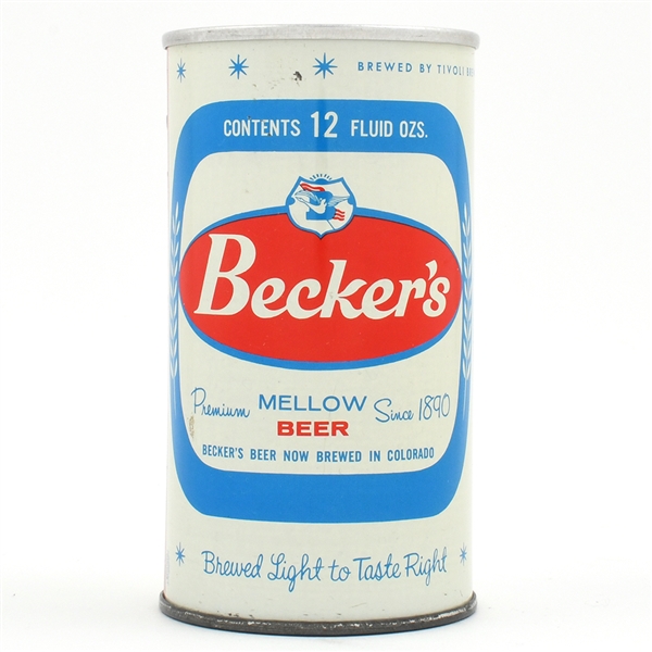 Beckers Beer Early Ring Pull Tab 38-31