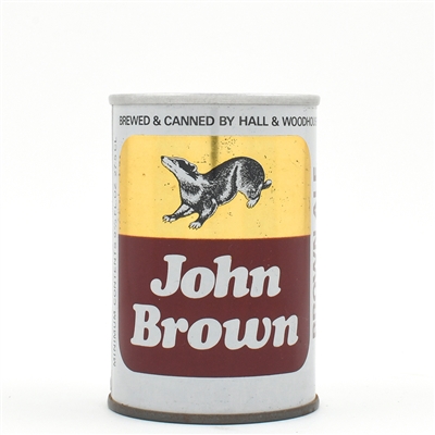 John Brown Brown Ale English Pull Tab