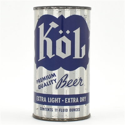 Kol Beer 11 Ounce Flat Top 89-12