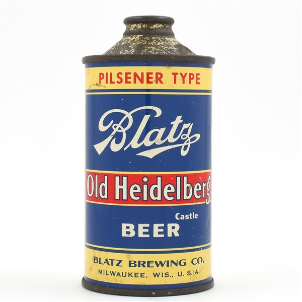 Blatz Beer Cone Top 153-20