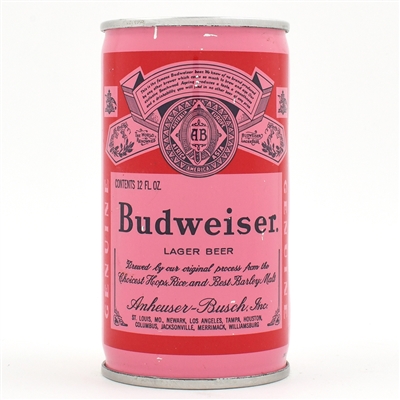 Budweiser Beer Pull Tab PINK UNLISTED
