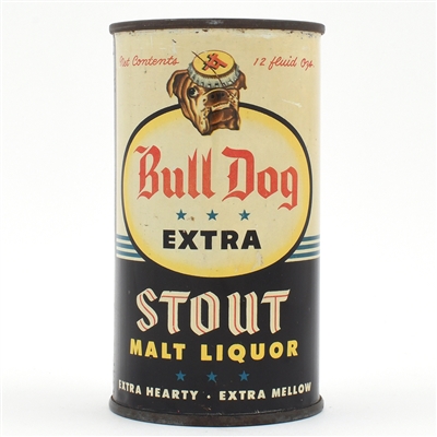 Bull Dog Stout Malt Liquor Flat Top ACME SAN FRANCISCO 45-23