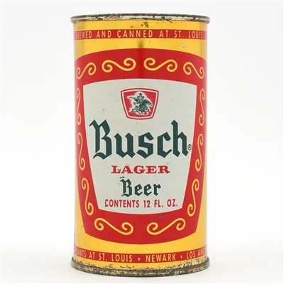 Busch Beer Flat Top ST LOUIS TOUGH CLEAN 47-18