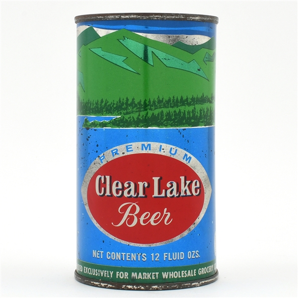 Clear Lake Beer Flat Top MAIER LID 49-32