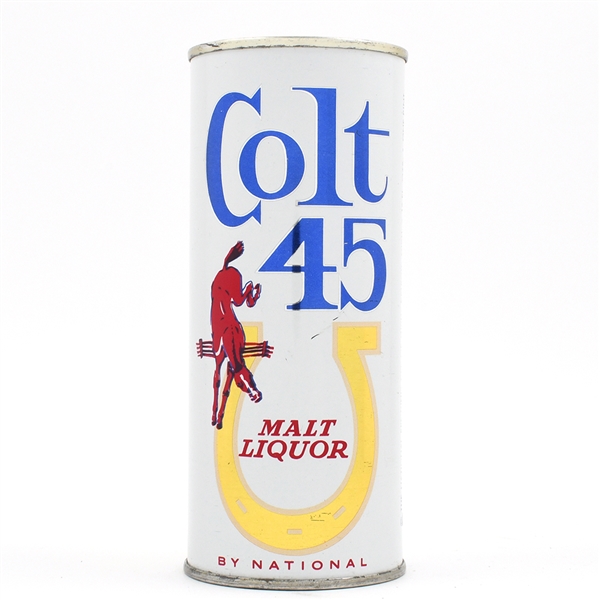 Colt 45 Malt Liquor 16 Ounce Flat Top DETROIT UNLISTED AS A FLAT