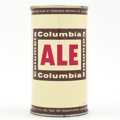 Columbia Ale Flat Top NEAR MINT 50-15