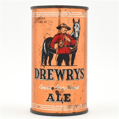 Drewrys Ale Instructional Flat Top 68 AX CANNING CODE 55-25 USBCOI UNLISTED