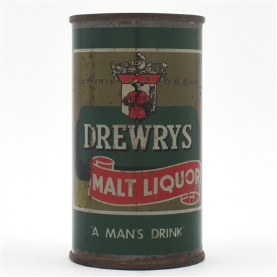 Drewrys Malt Liquor Flat Top TOUGH 55-21