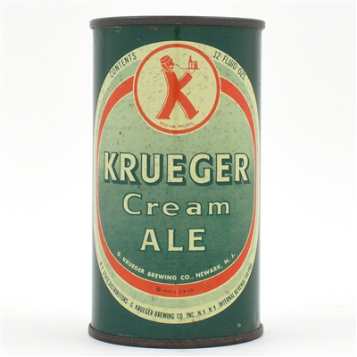 Krueger Ale Flat Top GREEN IRTP 89-31