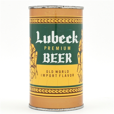 Lubeck Beer Flat Top ENAMEL 92-19