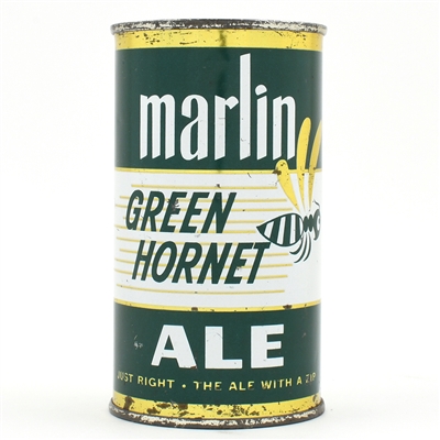 Marlin Green Hornet Ale Flat Top ULTRA RARE CLEAN 94-34