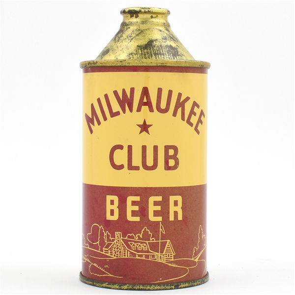 Milwaukee Club Beer Cone Top No 2 IRTP PURPLE UNLISTED