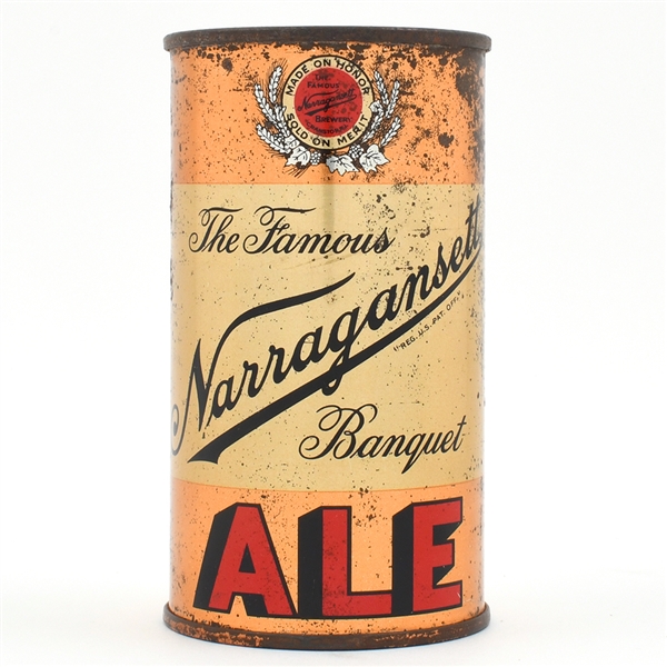 Narragansett Ale Instructional Flat Top 101-11 USBCOI 551