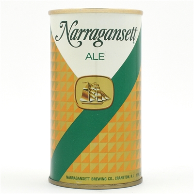 Narragansett Ale Pull Tab NAME IN GREEN 95-35