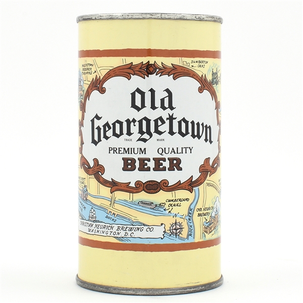 Old Georgetown Beer Flat Top LIGHT BROWN CROWN 106-16
