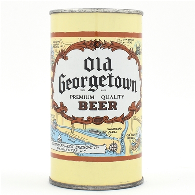Old Georgetown Beer Flat Top LIGHT BROWN CROWN 106-16
