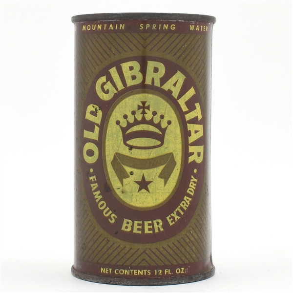 Old Gibraltar Beer Flat Top SCHNEIDER SCARCE 107-2