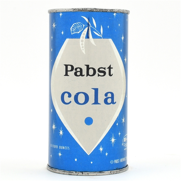 Pabst Cola 10 Ounce Soda Flat Top NEAR MINT