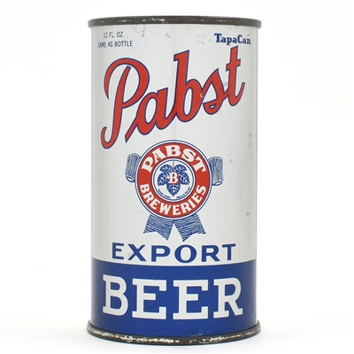 Pabst Export Beer Instructional Flat Top MILWAUKEE 111-14 USBCOI 648