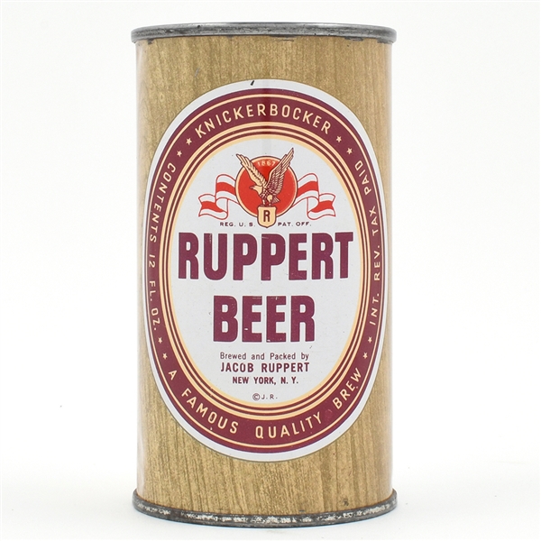 Ruppert Beer Flat Top IRTP KEGLINED CLEAN 126-9