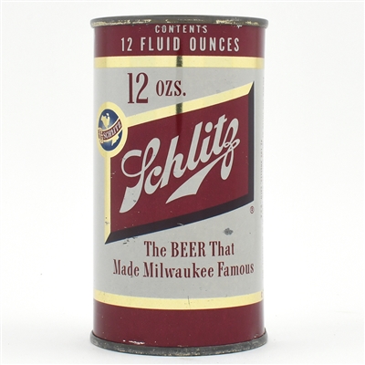 Schlitz Beer Flat Top MILWAUKEE 1954 129-28