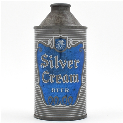 Silver Cream Beer Cone Top 185-18