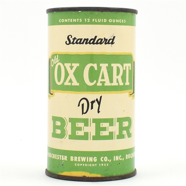 Standard Ox Cart Dry Beer Flat Top STANDARD ROCHESTER 135-34