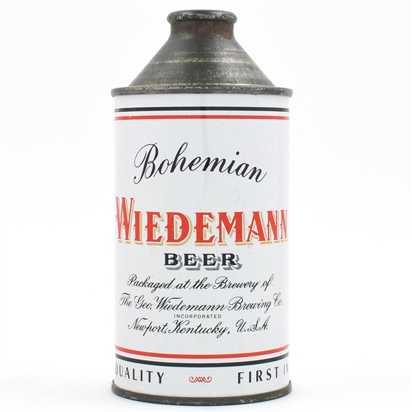 Wiedemann Beer Cone Top NON-IRTP UNLISTED