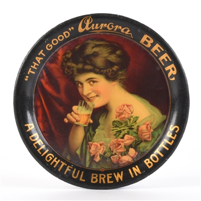 Aurora beer Pre-Prohibition Tip Tray