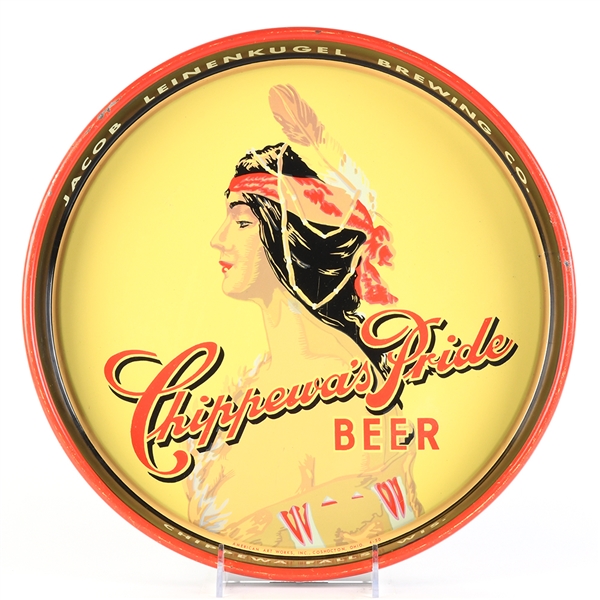 Chippewa Pride beer 1940s Serving Tray