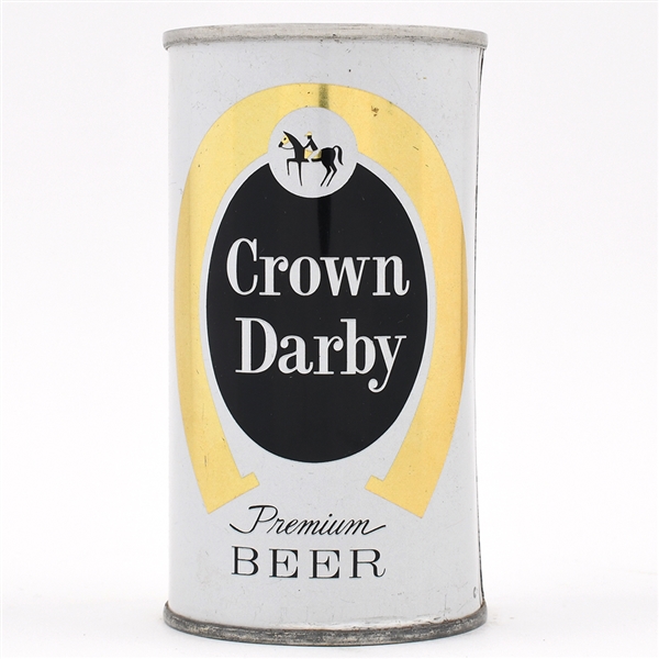 Crown Darby Beer Rolled as a Zip Top ACTUAL 58-5