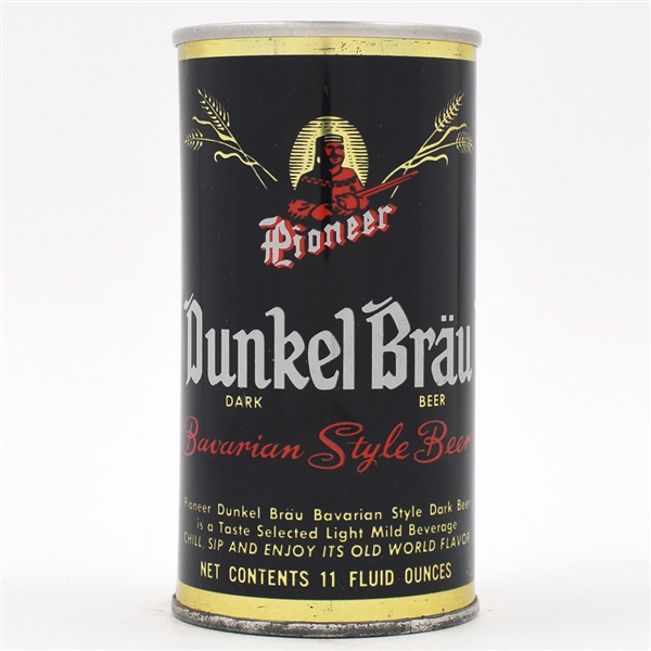 Dunkel Brau Beer 11 Ounce Fan Tab TOUGH 60-28