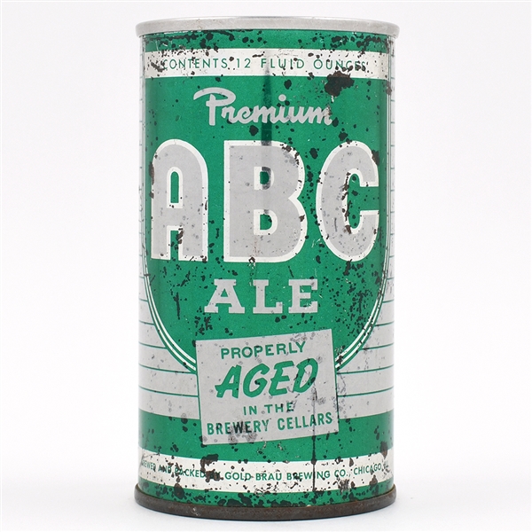 ABC Ale Pull Tab ABC CHICAGO RARE 32-1