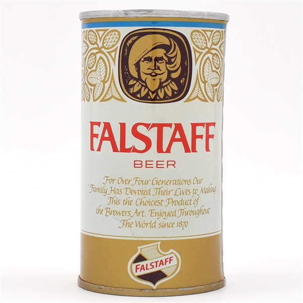 Falstaff Beer Test Pull Tab ENAMEL GOLD 231-33