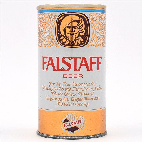 Falstaff Beer Test Pull Tab METALLIC GOLD UNLISTED