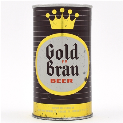 Gold Brau Beer Fan Tab 69-26 CHICAGO TOUGH