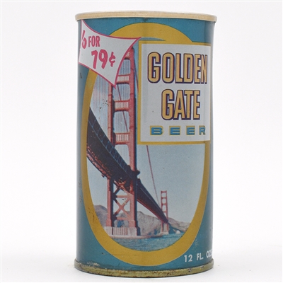 Golden Gate Beer Pull Tab 6 FOR 79 TOUGH CLEAN 70-14