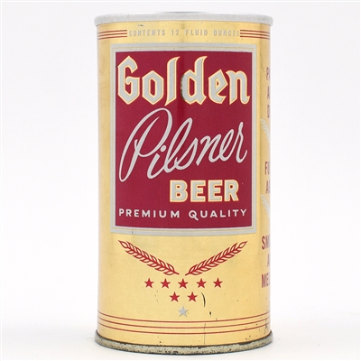 Golden Pilsener Beer Zip Top 70-22 UTAH RARE