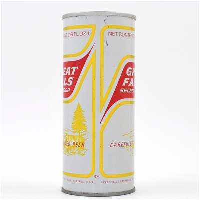Great Falls Select Beer 16 Ounce Pull Tab 151-30 RARE