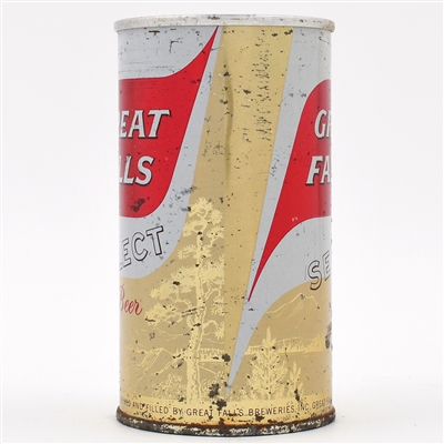 Great Falls Select Beer Zip Top 71-11 RARE