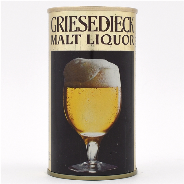 Griesedieck Malt Liquor Test Pull Tab 233-6 RARE