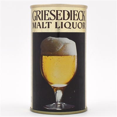 Griesedieck Malt Liquor Test Pull Tab 233-6 RARE