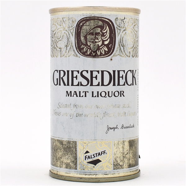 Griesedieck Malt Liquor Test Pull Tab ACTUAL 233-8 SCARCE
