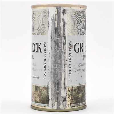 Griesedieck Malt Liquor Test Pull Tab ACTUAL 233-8 SCARCE