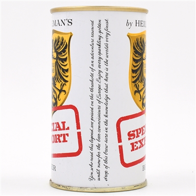 Heilemans Special Export Beer Test Zip Top RARE 233-26