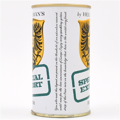Heilemans Special Export Beer Test Zip Top RARE 233-27