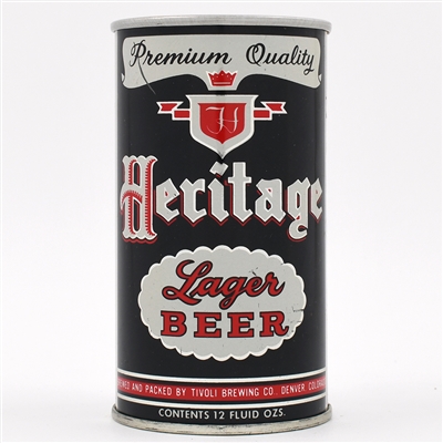 Heritage Beer Pull Tab ACTUAL 75-32 SCARCE COLORADO